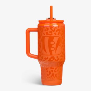 NFL 32 Oz Leopard Flip ‘n' Sip Travel Mug